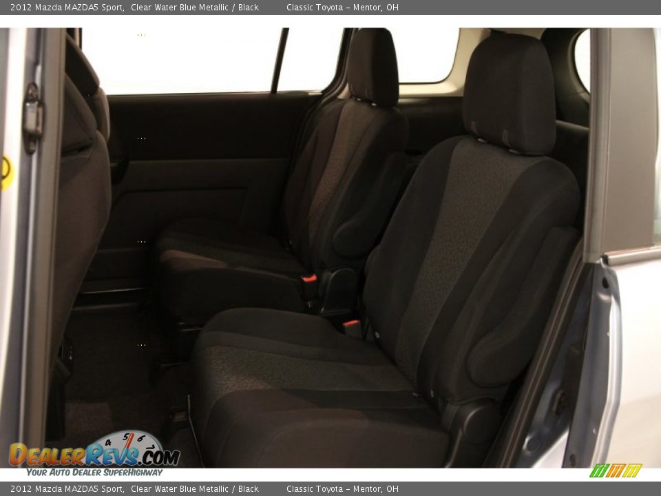 2012 Mazda MAZDA5 Sport Clear Water Blue Metallic / Black Photo #13