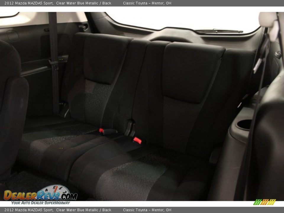 2012 Mazda MAZDA5 Sport Clear Water Blue Metallic / Black Photo #14