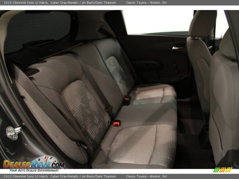 Rear Seat of 2013 Chevrolet Sonic LS Hatch Photo #13