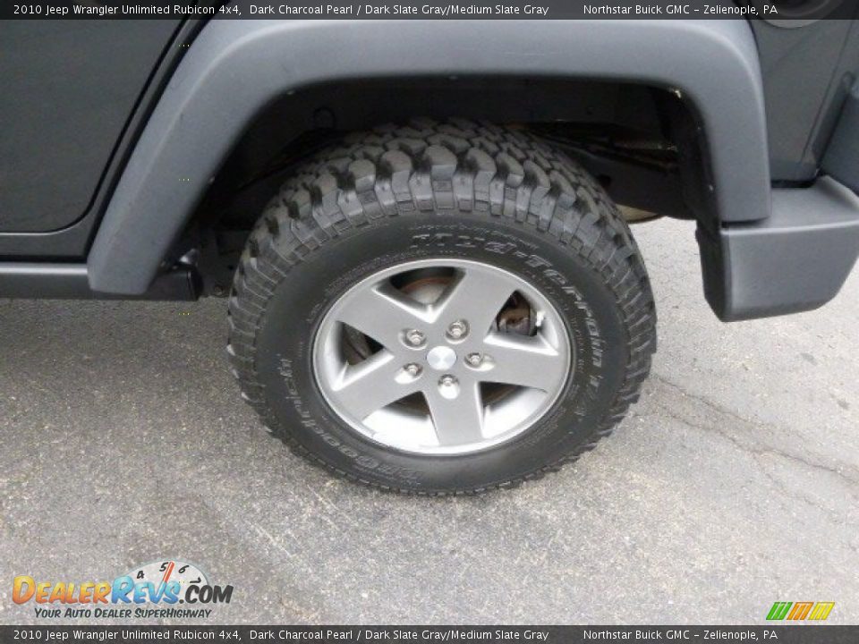 2010 Jeep Wrangler Unlimited Rubicon 4x4 Dark Charcoal Pearl / Dark Slate Gray/Medium Slate Gray Photo #9