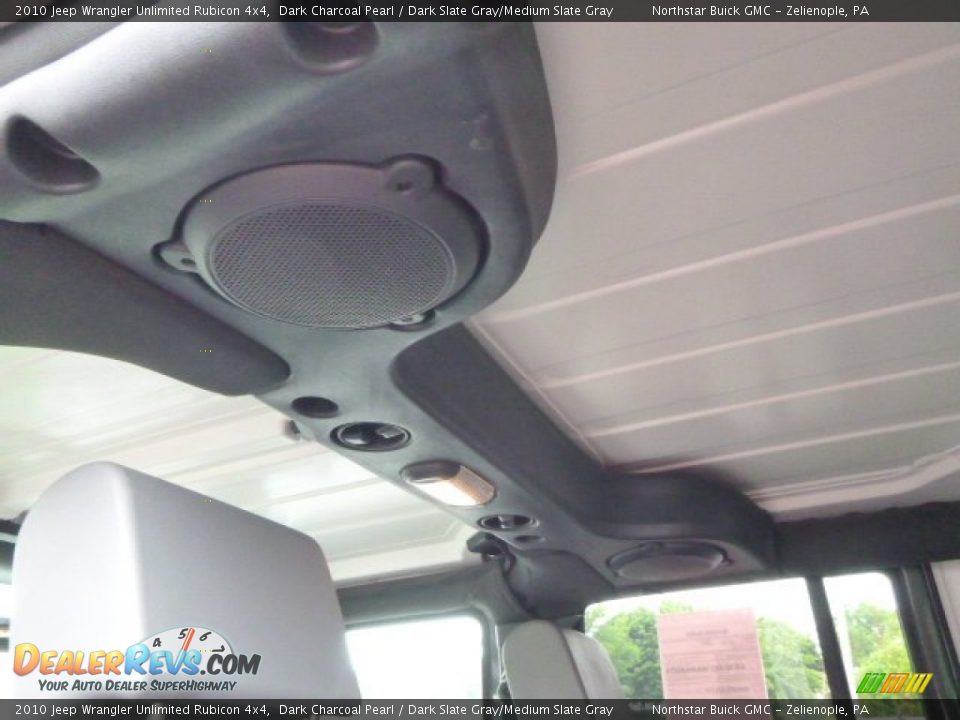 2010 Jeep Wrangler Unlimited Rubicon 4x4 Dark Charcoal Pearl / Dark Slate Gray/Medium Slate Gray Photo #14