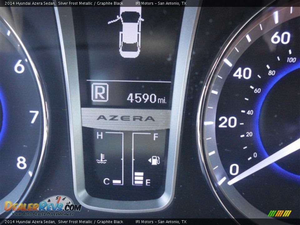 2014 Hyundai Azera Sedan Silver Frost Metallic / Graphite Black Photo #29