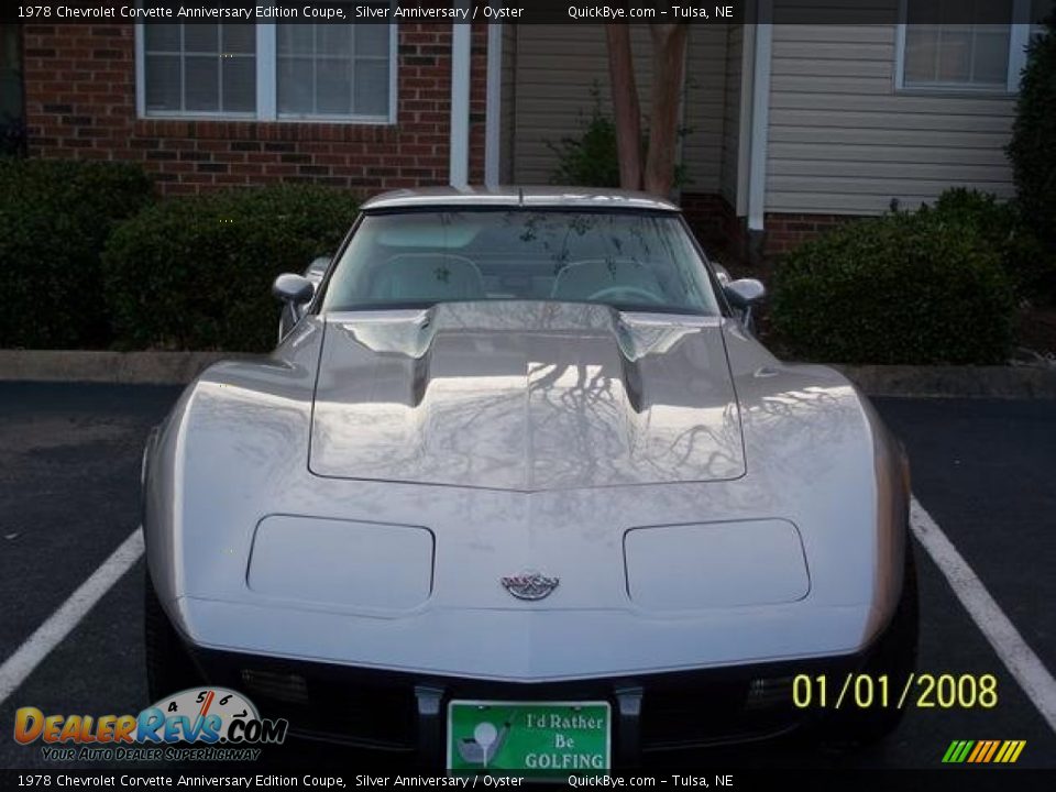 1978 Chevrolet Corvette Anniversary Edition Coupe Silver Anniversary / Oyster Photo #4