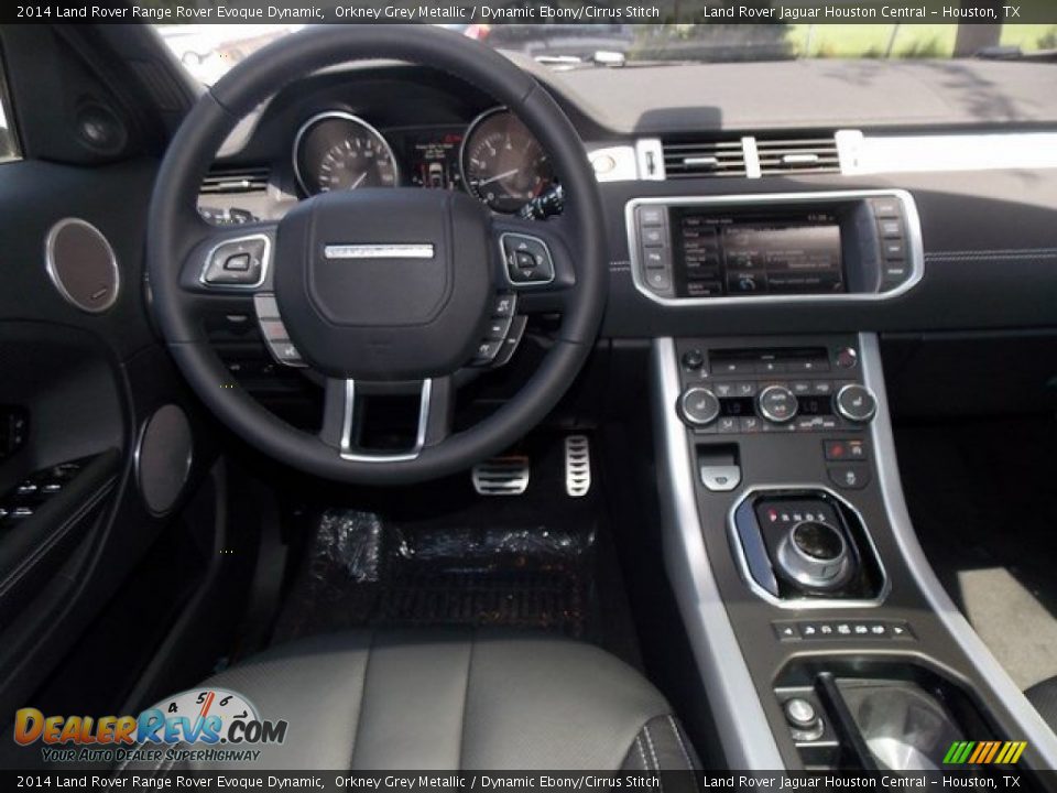 2014 Land Rover Range Rover Evoque Dynamic Orkney Grey Metallic / Dynamic Ebony/Cirrus Stitch Photo #10