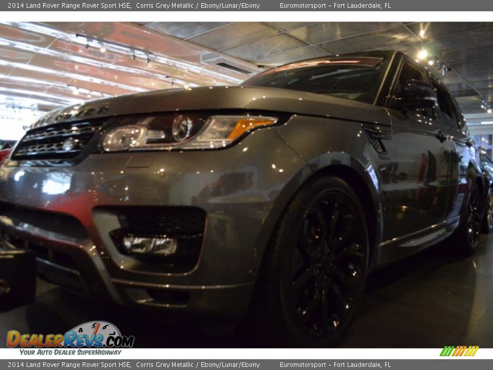 2014 Land Rover Range Rover Sport HSE Corris Grey Metallic / Ebony/Lunar/Ebony Photo #1