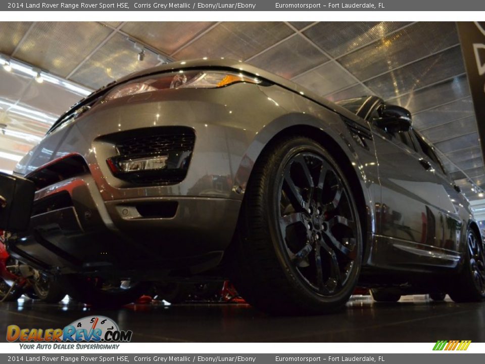 2014 Land Rover Range Rover Sport HSE Corris Grey Metallic / Ebony/Lunar/Ebony Photo #8