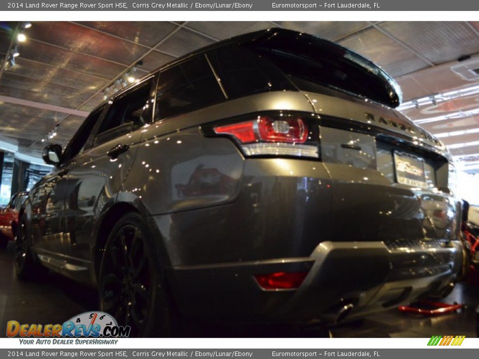 2014 Land Rover Range Rover Sport HSE Corris Grey Metallic / Ebony/Lunar/Ebony Photo #10
