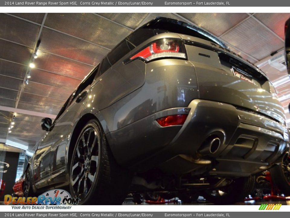 2014 Land Rover Range Rover Sport HSE Corris Grey Metallic / Ebony/Lunar/Ebony Photo #11