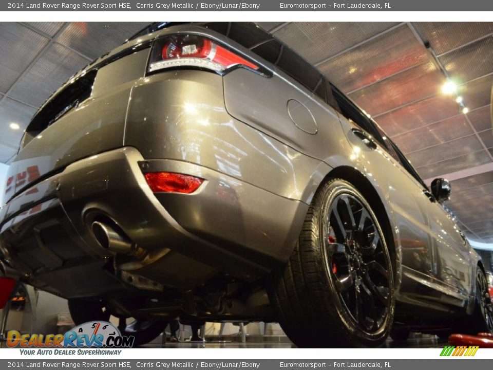 2014 Land Rover Range Rover Sport HSE Corris Grey Metallic / Ebony/Lunar/Ebony Photo #13