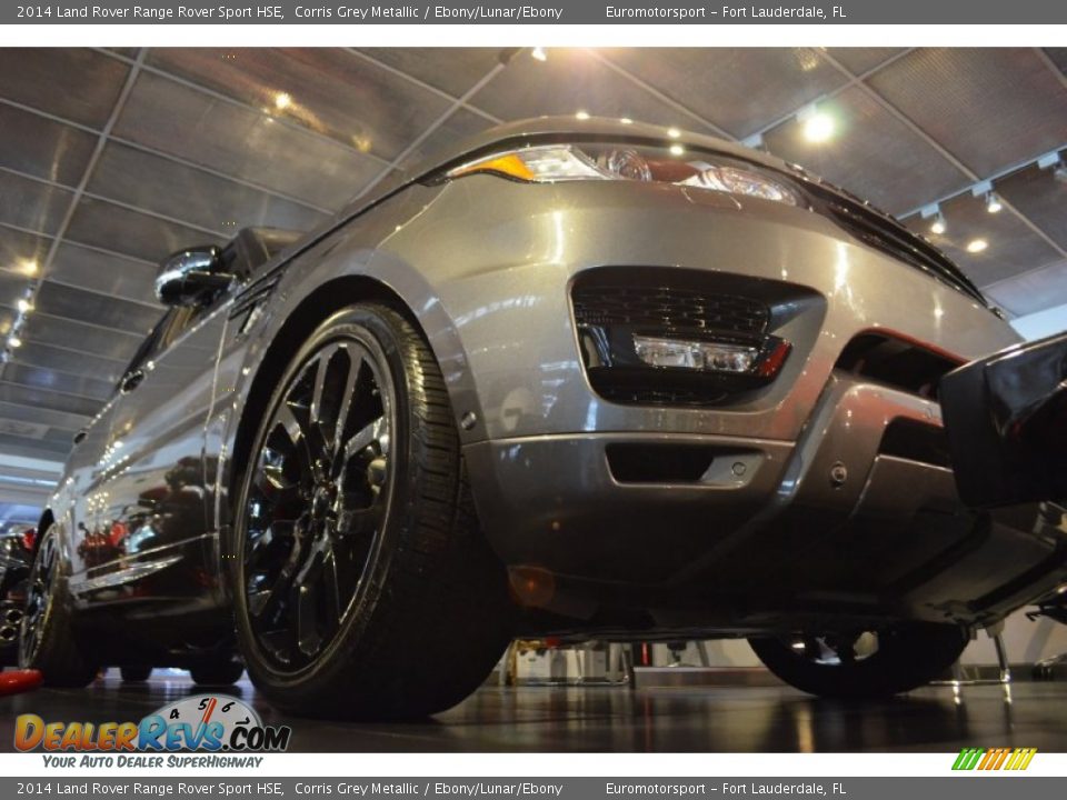 2014 Land Rover Range Rover Sport HSE Corris Grey Metallic / Ebony/Lunar/Ebony Photo #16