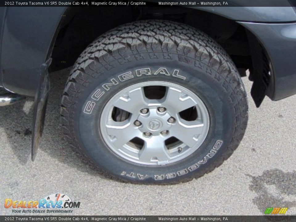2012 Toyota Tacoma V6 SR5 Double Cab 4x4 Magnetic Gray Mica / Graphite Photo #4