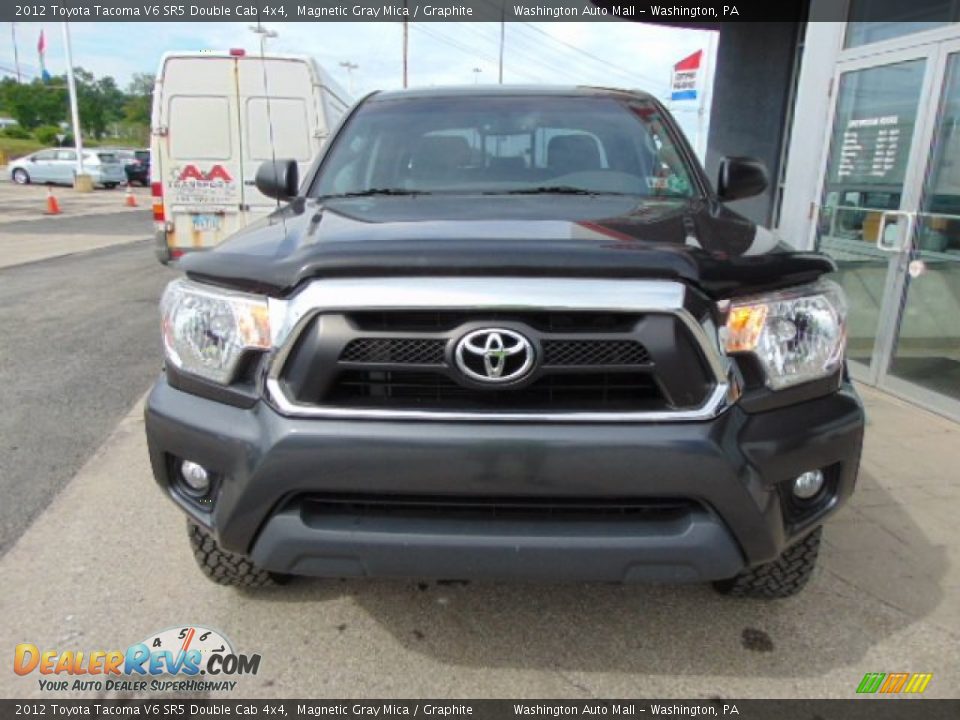 2012 Toyota Tacoma V6 SR5 Double Cab 4x4 Magnetic Gray Mica / Graphite Photo #5