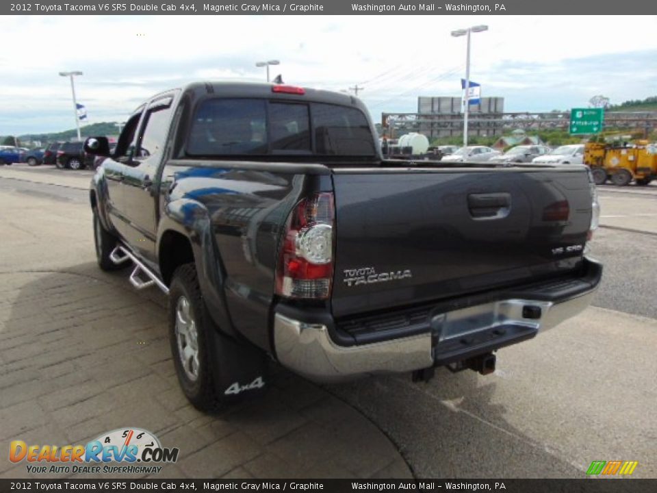 2012 Toyota Tacoma V6 SR5 Double Cab 4x4 Magnetic Gray Mica / Graphite Photo #7