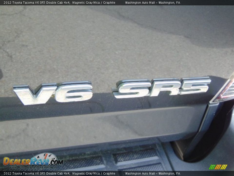 2012 Toyota Tacoma V6 SR5 Double Cab 4x4 Magnetic Gray Mica / Graphite Photo #9