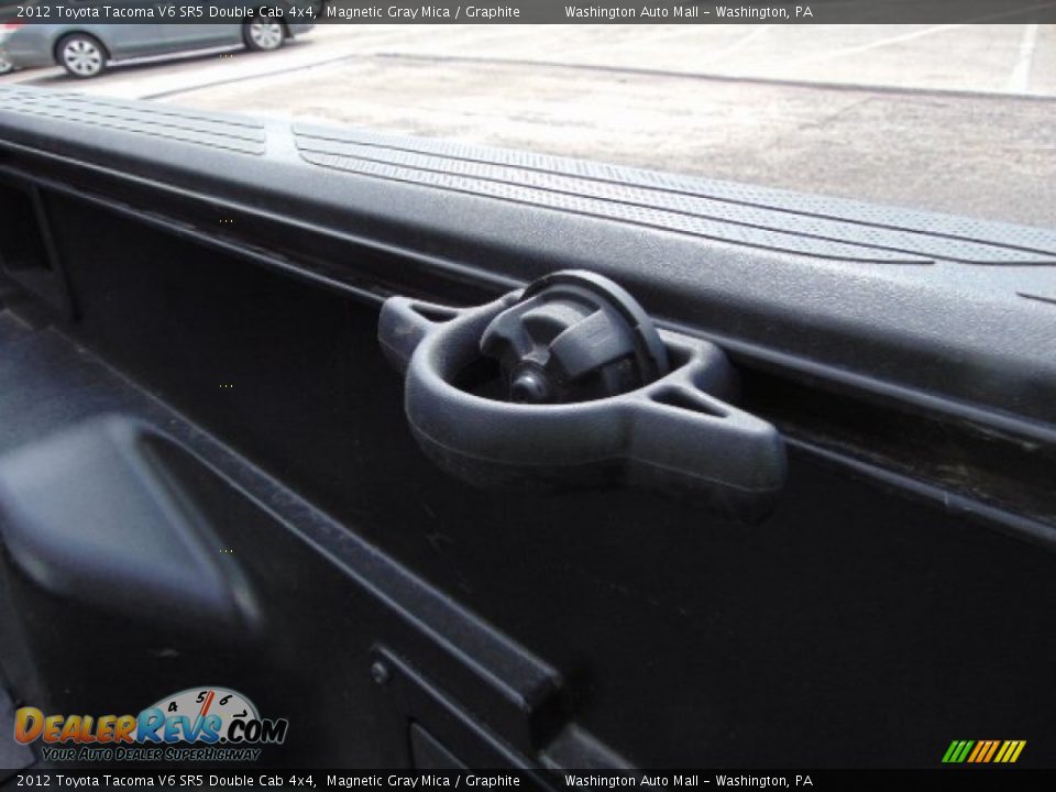 2012 Toyota Tacoma V6 SR5 Double Cab 4x4 Magnetic Gray Mica / Graphite Photo #11