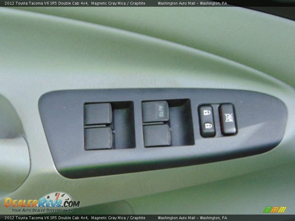 2012 Toyota Tacoma V6 SR5 Double Cab 4x4 Magnetic Gray Mica / Graphite Photo #13