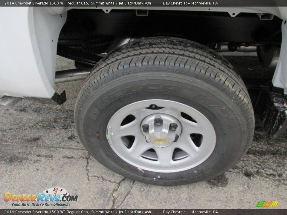 2014 Chevrolet Silverado 1500 WT Regular Cab Summit White / Jet Black/Dark Ash Photo #3