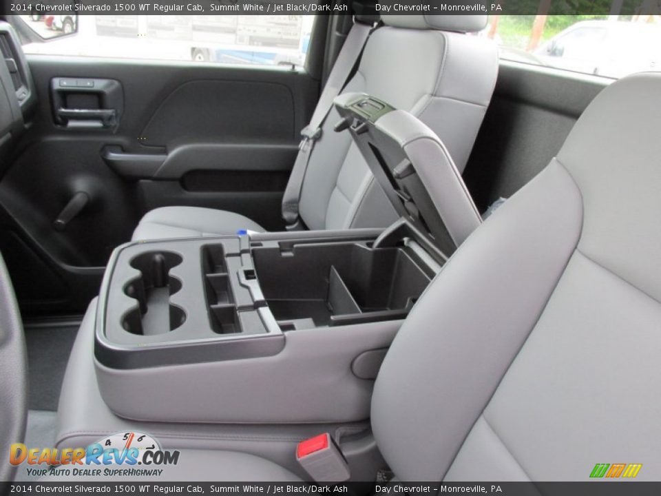 2014 Chevrolet Silverado 1500 WT Regular Cab Summit White / Jet Black/Dark Ash Photo #13