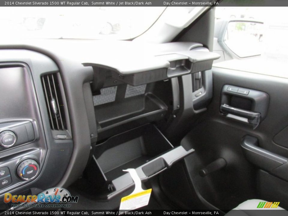 2014 Chevrolet Silverado 1500 WT Regular Cab Summit White / Jet Black/Dark Ash Photo #18