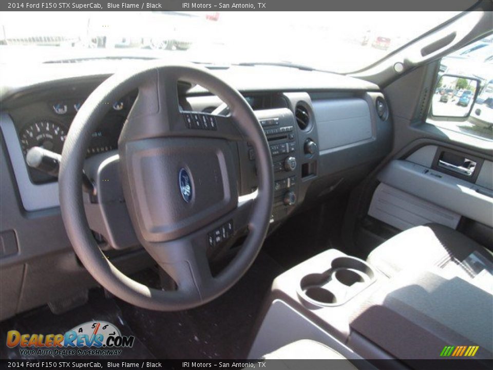 2014 Ford F150 STX SuperCab Blue Flame / Black Photo #13