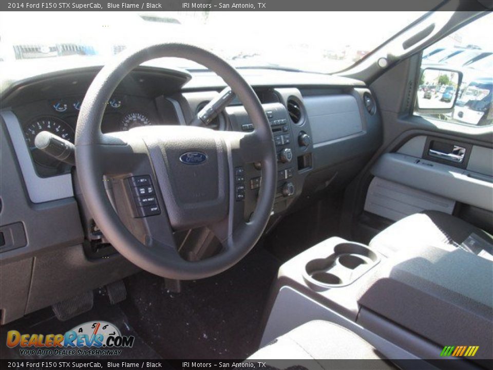 2014 Ford F150 STX SuperCab Blue Flame / Black Photo #15