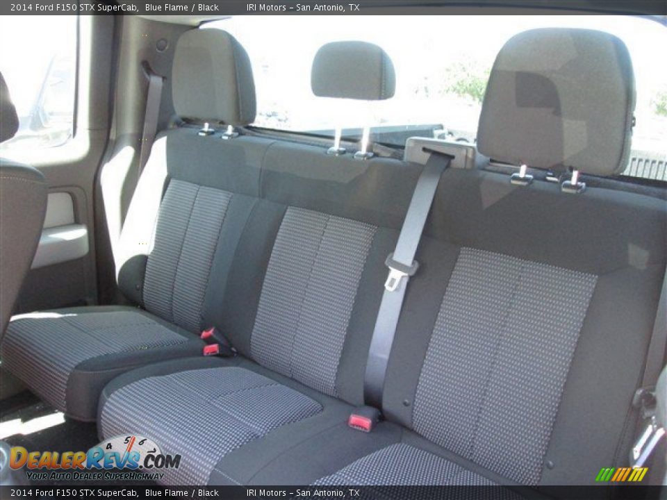 2014 Ford F150 STX SuperCab Blue Flame / Black Photo #16