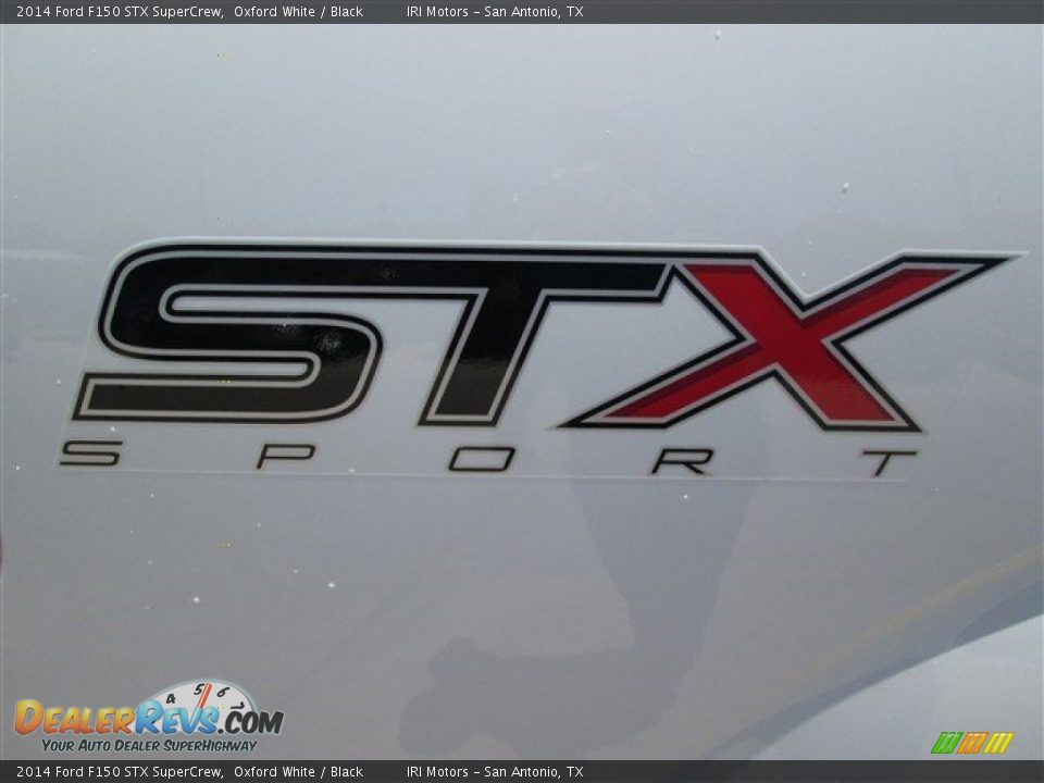 2014 Ford F150 STX SuperCrew Oxford White / Black Photo #9