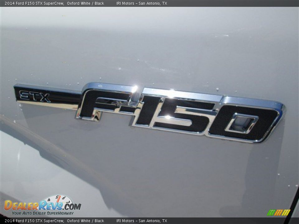 2014 Ford F150 STX SuperCrew Oxford White / Black Photo #10