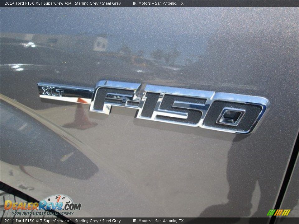 2014 Ford F150 XLT SuperCrew 4x4 Sterling Grey / Steel Grey Photo #11