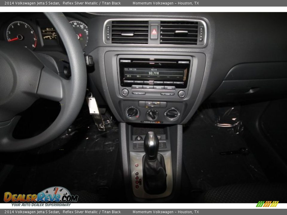 2014 Volkswagen Jetta S Sedan Reflex Silver Metallic / Titan Black Photo #16