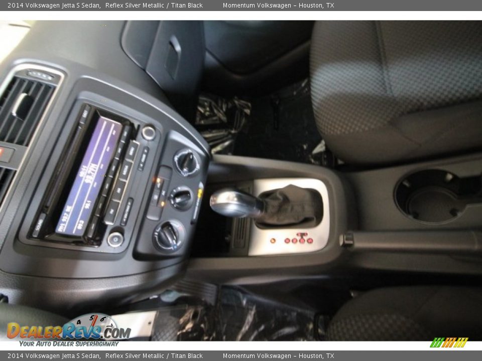 2014 Volkswagen Jetta S Sedan Reflex Silver Metallic / Titan Black Photo #17