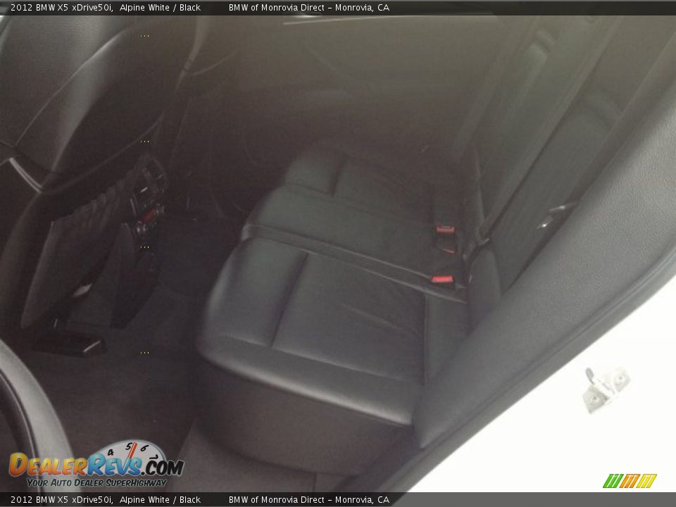 2012 BMW X5 xDrive50i Alpine White / Black Photo #14