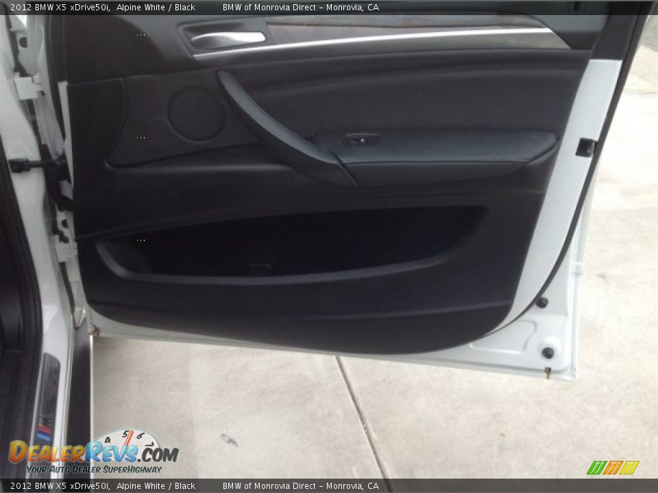 2012 BMW X5 xDrive50i Alpine White / Black Photo #17