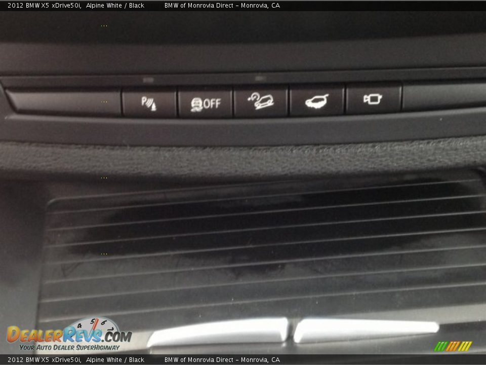 2012 BMW X5 xDrive50i Alpine White / Black Photo #19