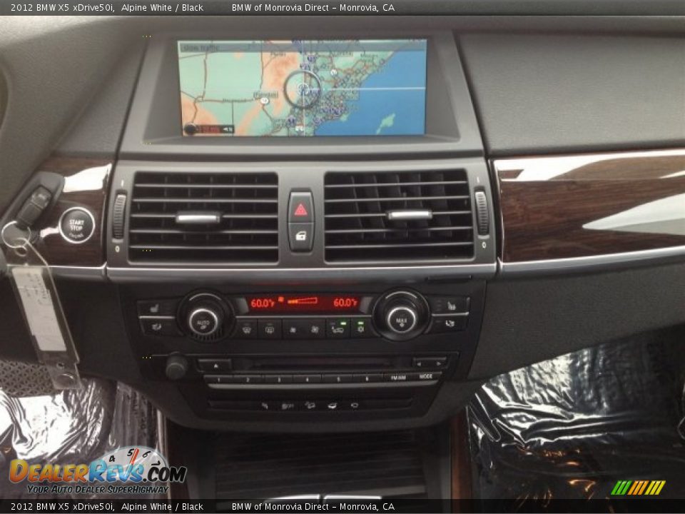 2012 BMW X5 xDrive50i Alpine White / Black Photo #24