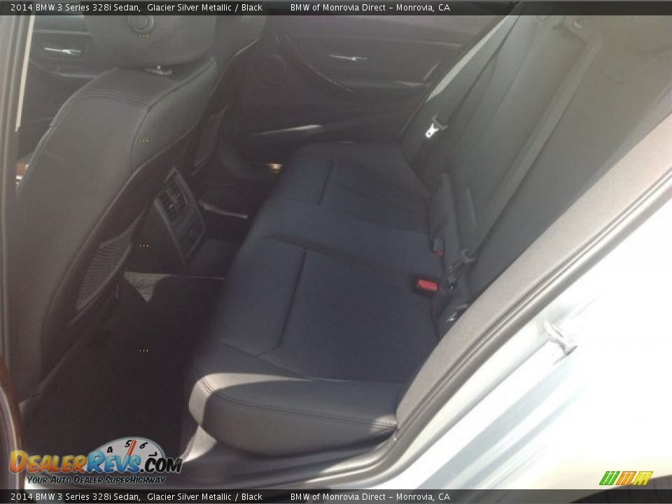 2014 BMW 3 Series 328i Sedan Glacier Silver Metallic / Black Photo #5