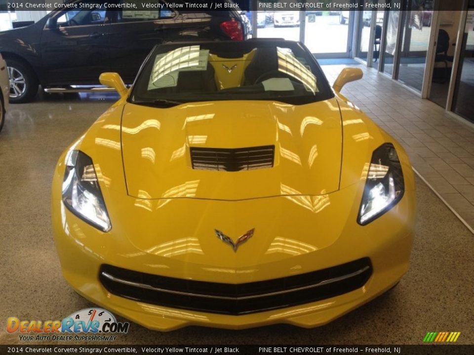 Velocity Yellow Tintcoat 2014 Chevrolet Corvette Stingray Convertible Photo #2
