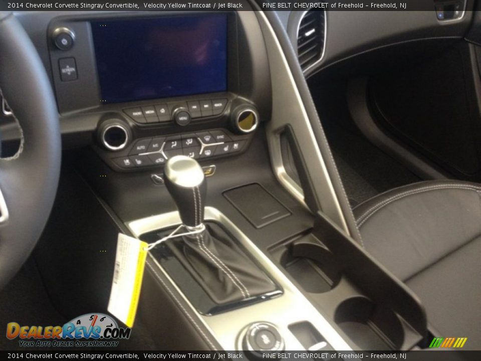 2014 Chevrolet Corvette Stingray Convertible Velocity Yellow Tintcoat / Jet Black Photo #10