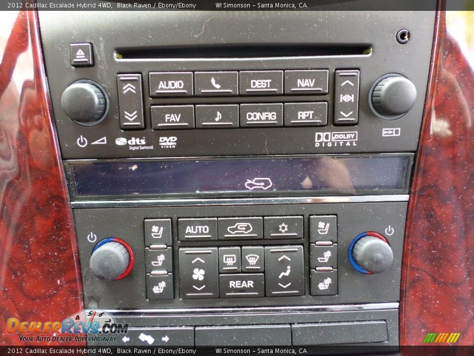 Controls of 2012 Cadillac Escalade Hybrid 4WD Photo #12