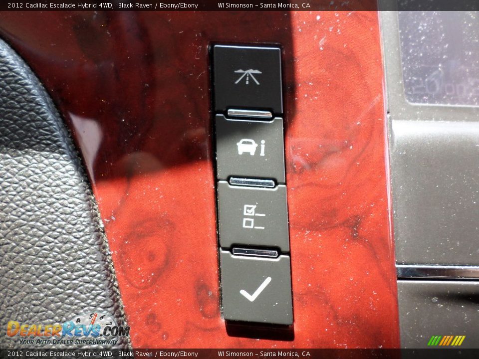 Controls of 2012 Cadillac Escalade Hybrid 4WD Photo #13