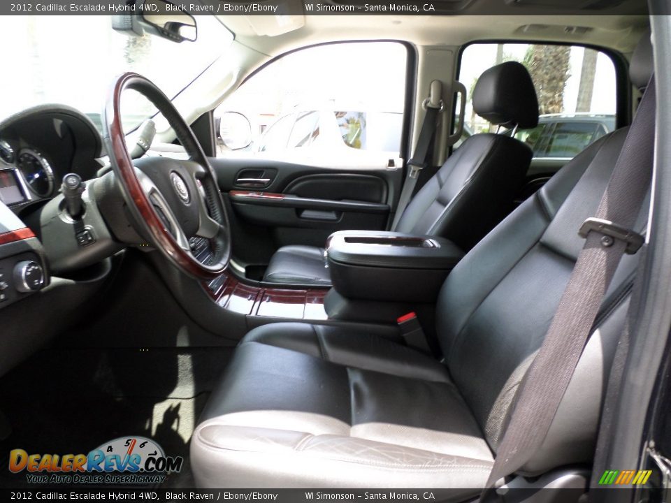 Front Seat of 2012 Cadillac Escalade Hybrid 4WD Photo #18