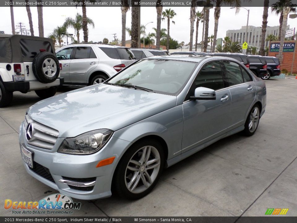 2013 Mercedes-Benz C 250 Sport Iridium Silver Metallic / Black Photo #5