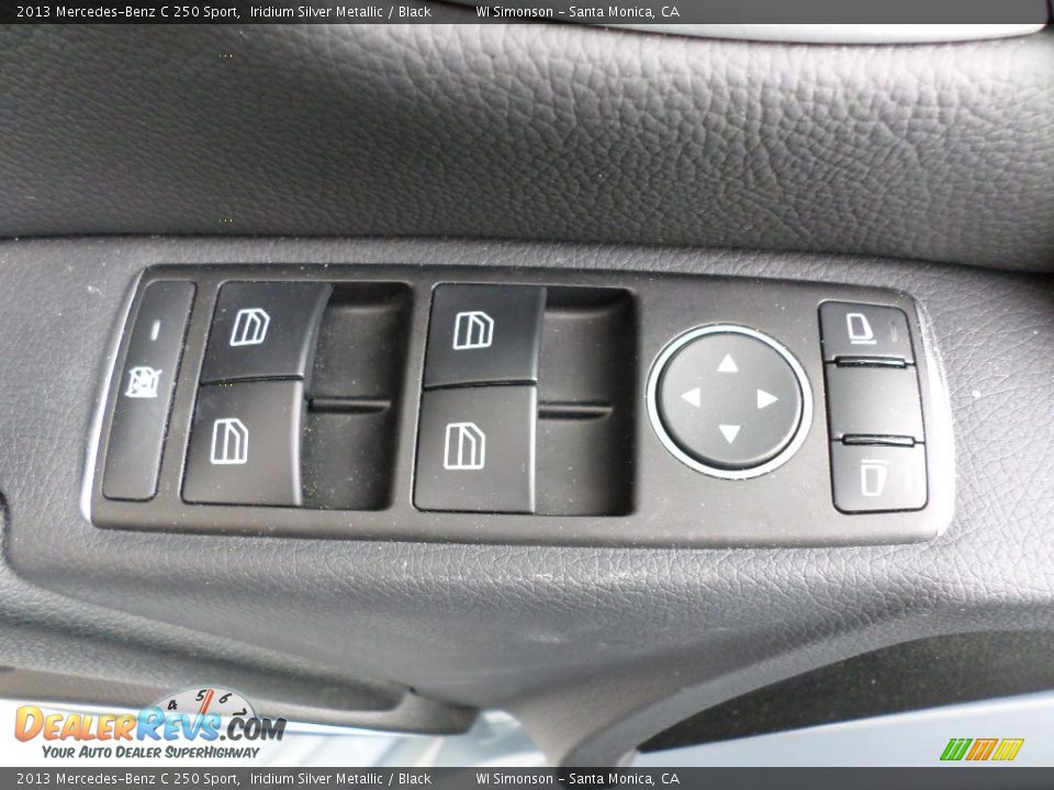 2013 Mercedes-Benz C 250 Sport Iridium Silver Metallic / Black Photo #8