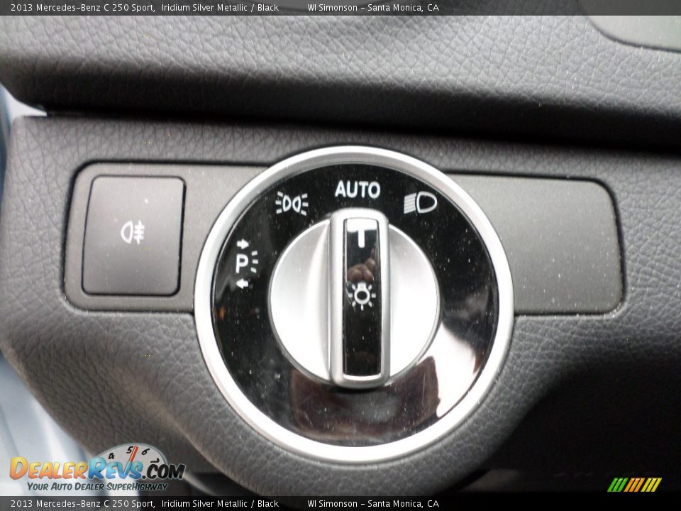 2013 Mercedes-Benz C 250 Sport Iridium Silver Metallic / Black Photo #9