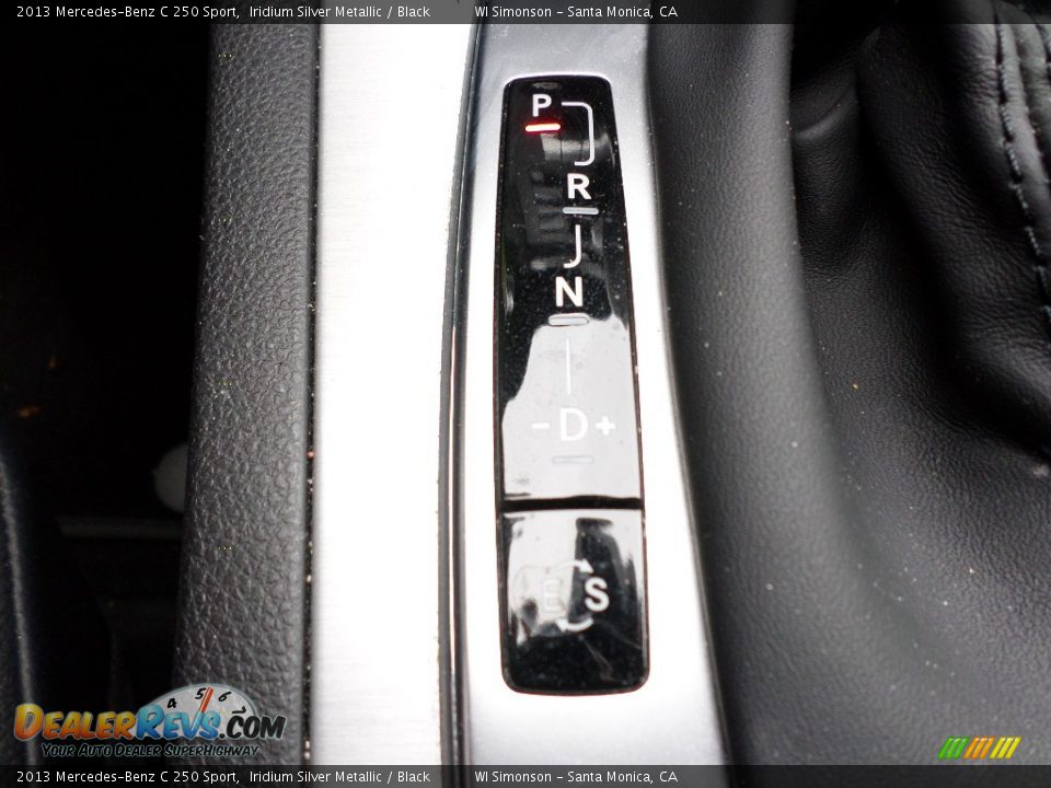 2013 Mercedes-Benz C 250 Sport Iridium Silver Metallic / Black Photo #12