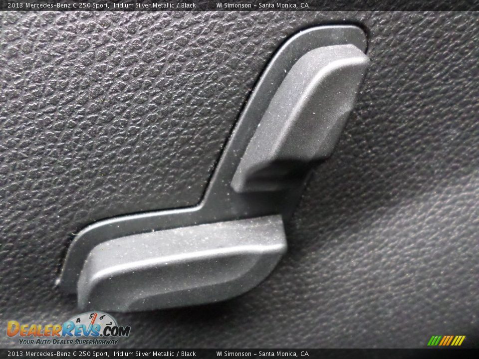 2013 Mercedes-Benz C 250 Sport Iridium Silver Metallic / Black Photo #21