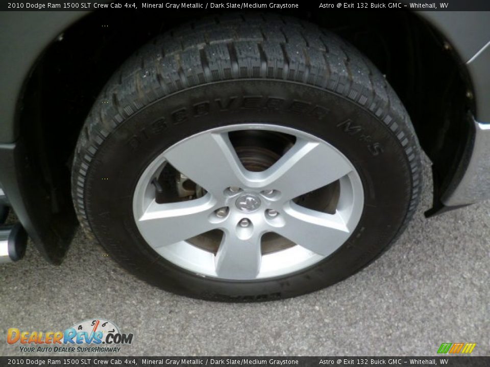 2010 Dodge Ram 1500 SLT Crew Cab 4x4 Mineral Gray Metallic / Dark Slate/Medium Graystone Photo #9