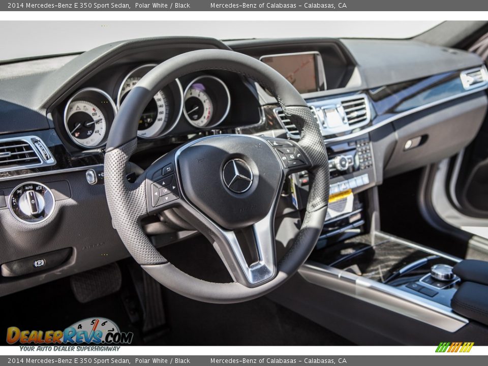 2014 Mercedes-Benz E 350 Sport Sedan Polar White / Black Photo #5