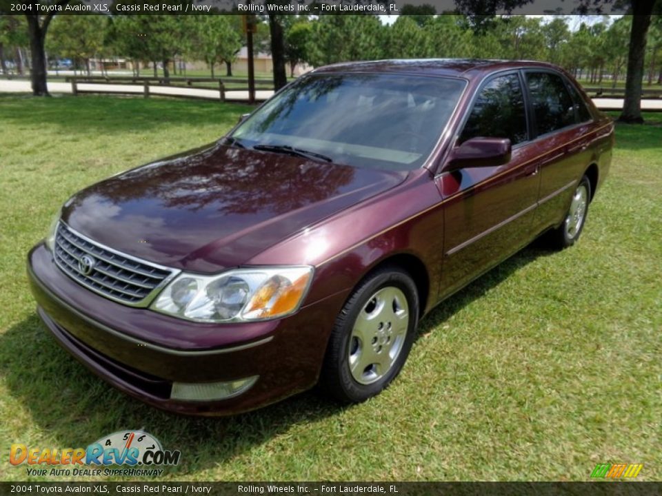 2004 Toyota Avalon XLS Cassis Red Pearl / Ivory Photo #1