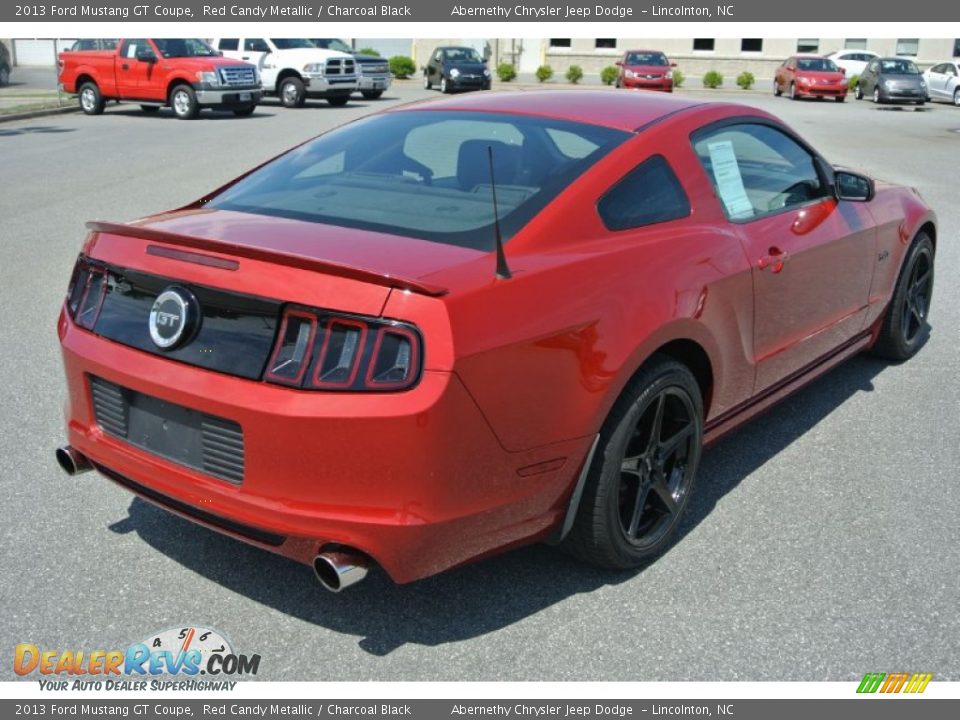 2013 Ford Mustang GT Coupe Red Candy Metallic / Charcoal Black Photo #5